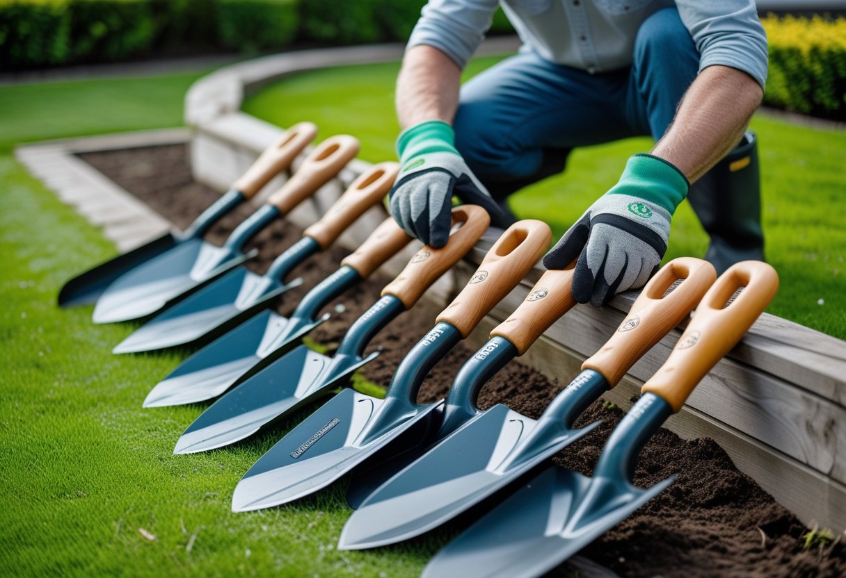 Sådan vælger du den bedste spade til havearbejde og kanttrimning